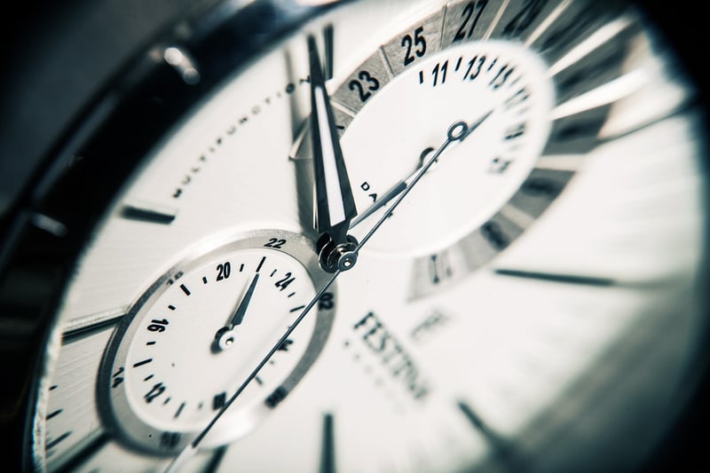 Surreal Time Warp Clock